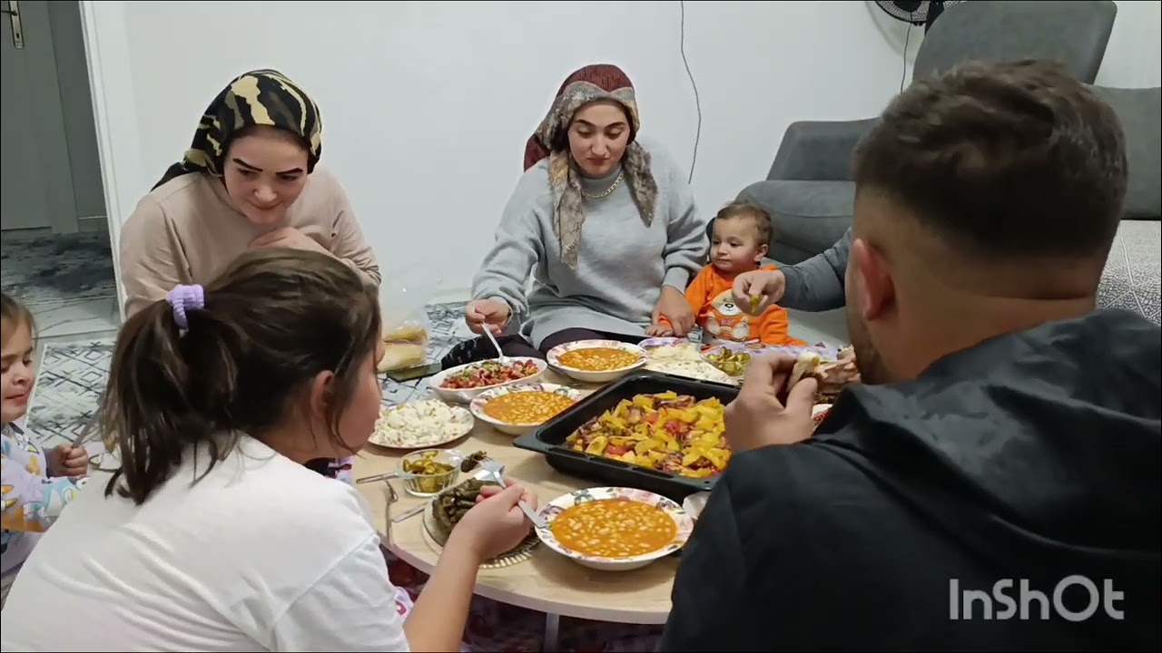 YAŞAR OĞLUM FULYA GELİNİM AYŞE GELİNİME MİSAFİRLİĞE GELDİ 