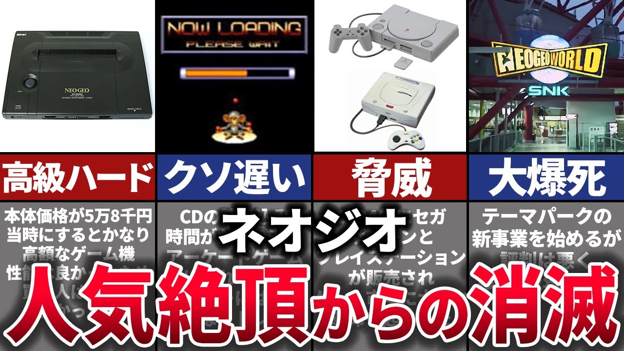 【ゆっくり解説】なぜ失敗した&hellip;格ゲー界を牽引したゲーム機の末路【ネオジオ】