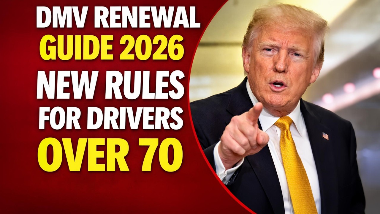 URGENT 3 Real DMV Surprises for Drivers 65+ in 2026 Ignore the Rumors