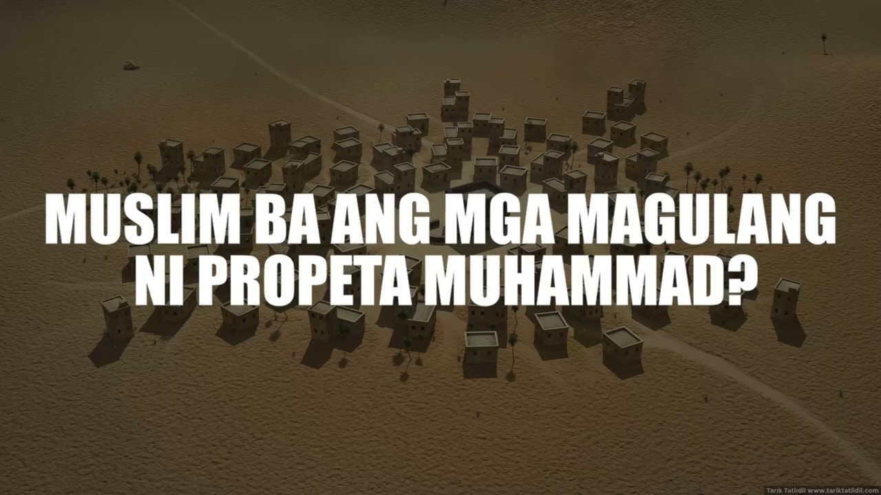 Muslim ba ang mga Magulang ni Propeta Muhammad