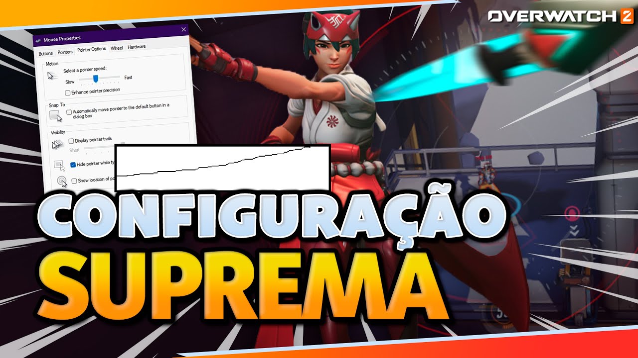 3 SEGREDOS para MELHORAR 200% SUA MIRA no Overwatch 2 e Qualquer FPS!
