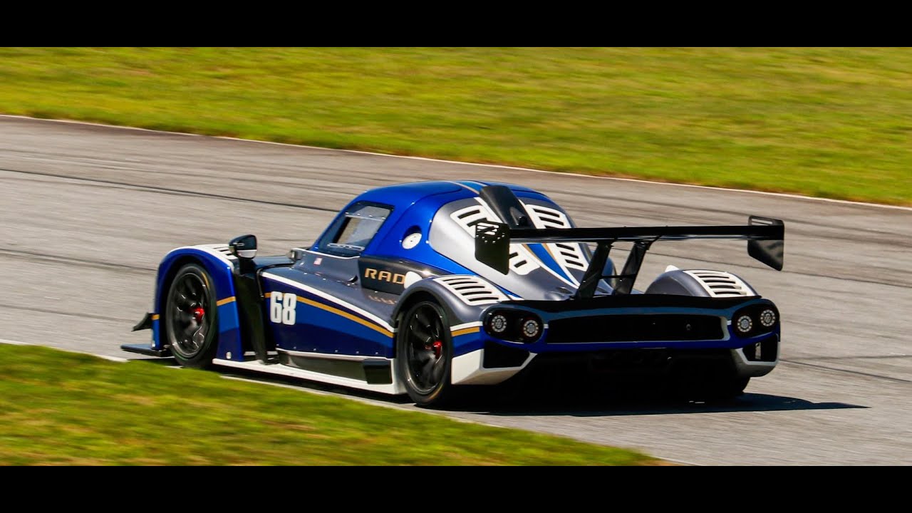 Radical RXC 600R overtaking in heavy traffic at Road Atlanta - John Hope Bryant