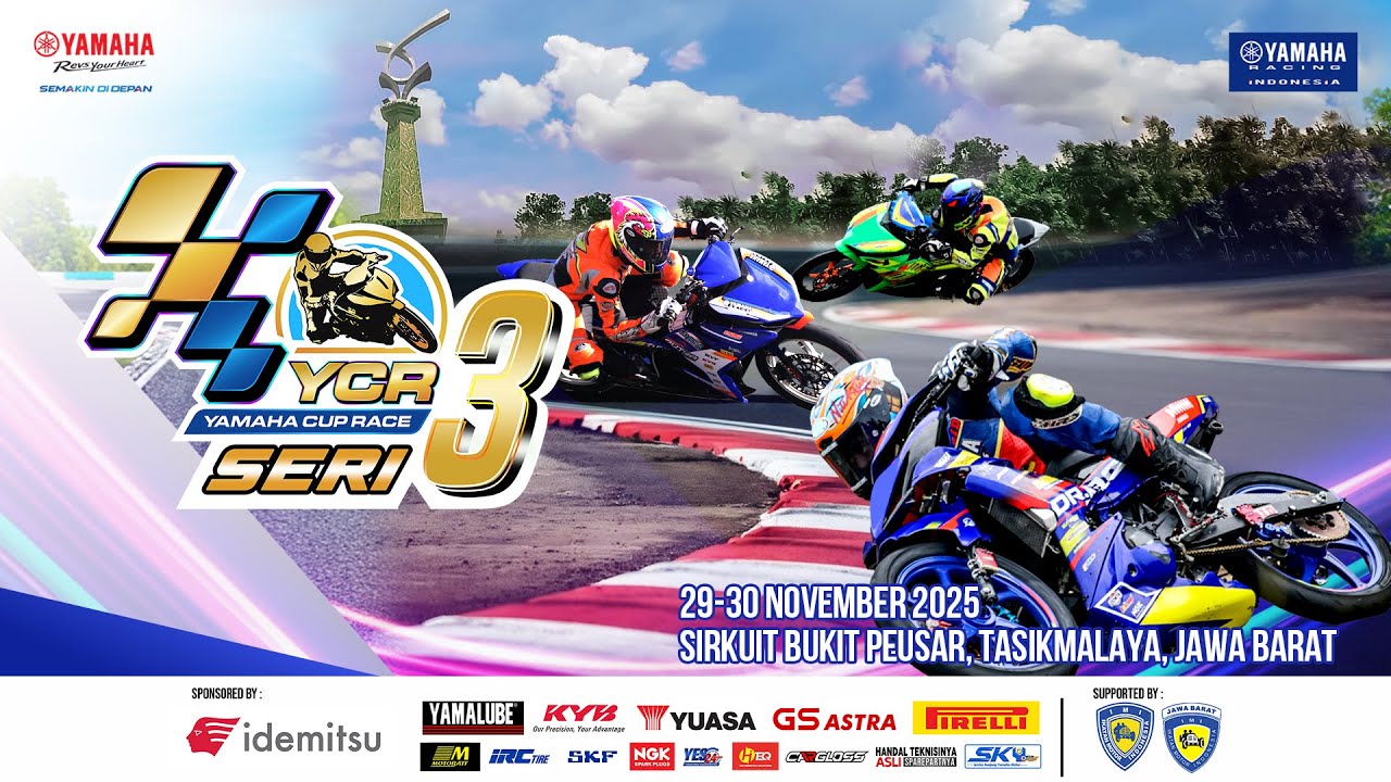 LIVE STREAMING YAMAHA CUP RACE (YCR) TASIKMALAYA 2025