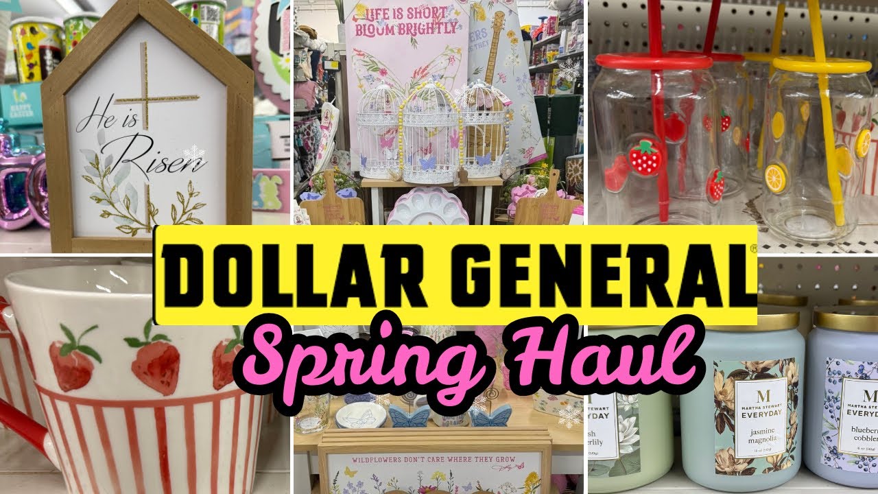 Dollar General Spring Decor 2026 | NEW Dolly Parton Collection 🦋 & Easter Finds