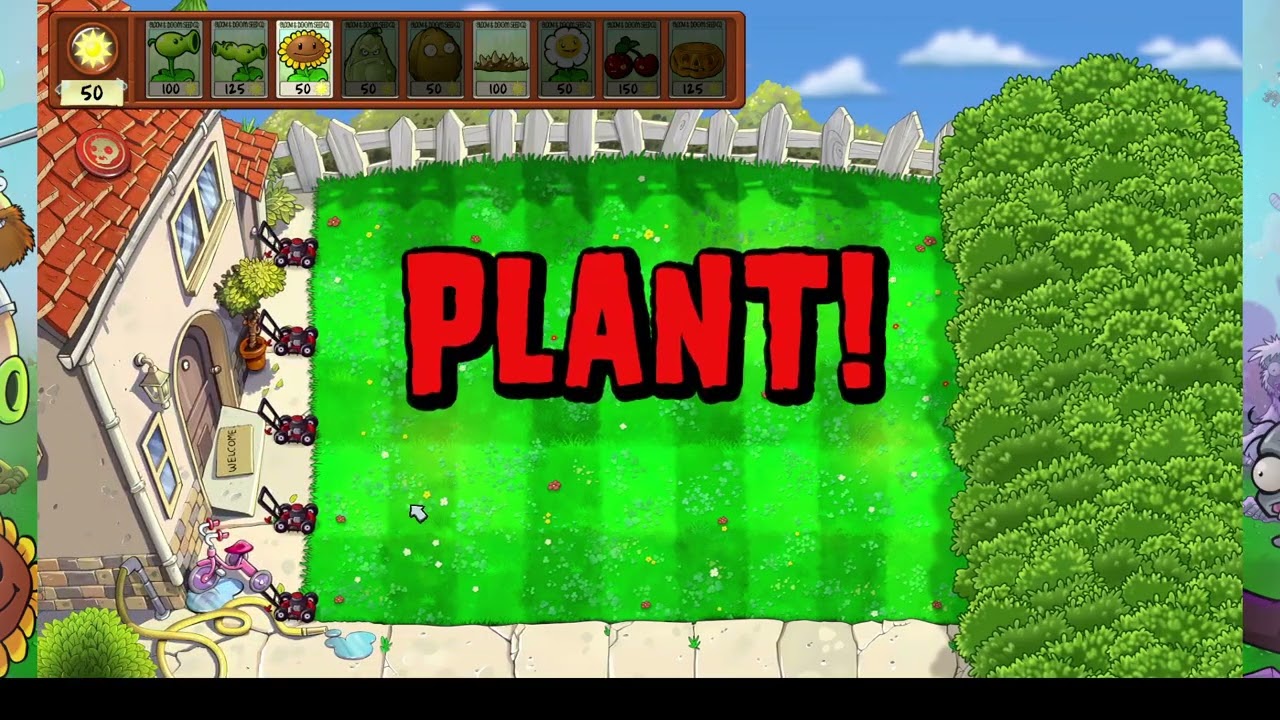 wolfman plays plants vs zombies replanted {part 1}