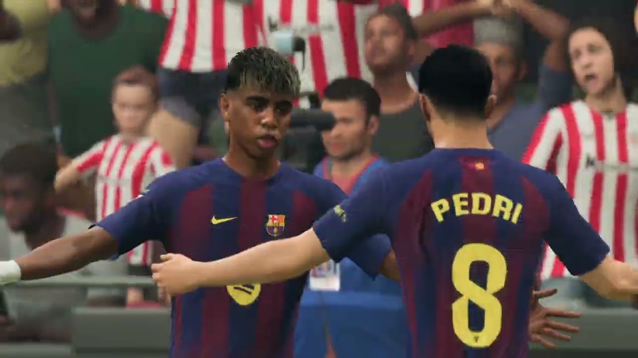 EA Sports FC 26 Геймплей: Атлетик Клуб против ФК Барселона - (Xbox Series X) [4K60FPS]