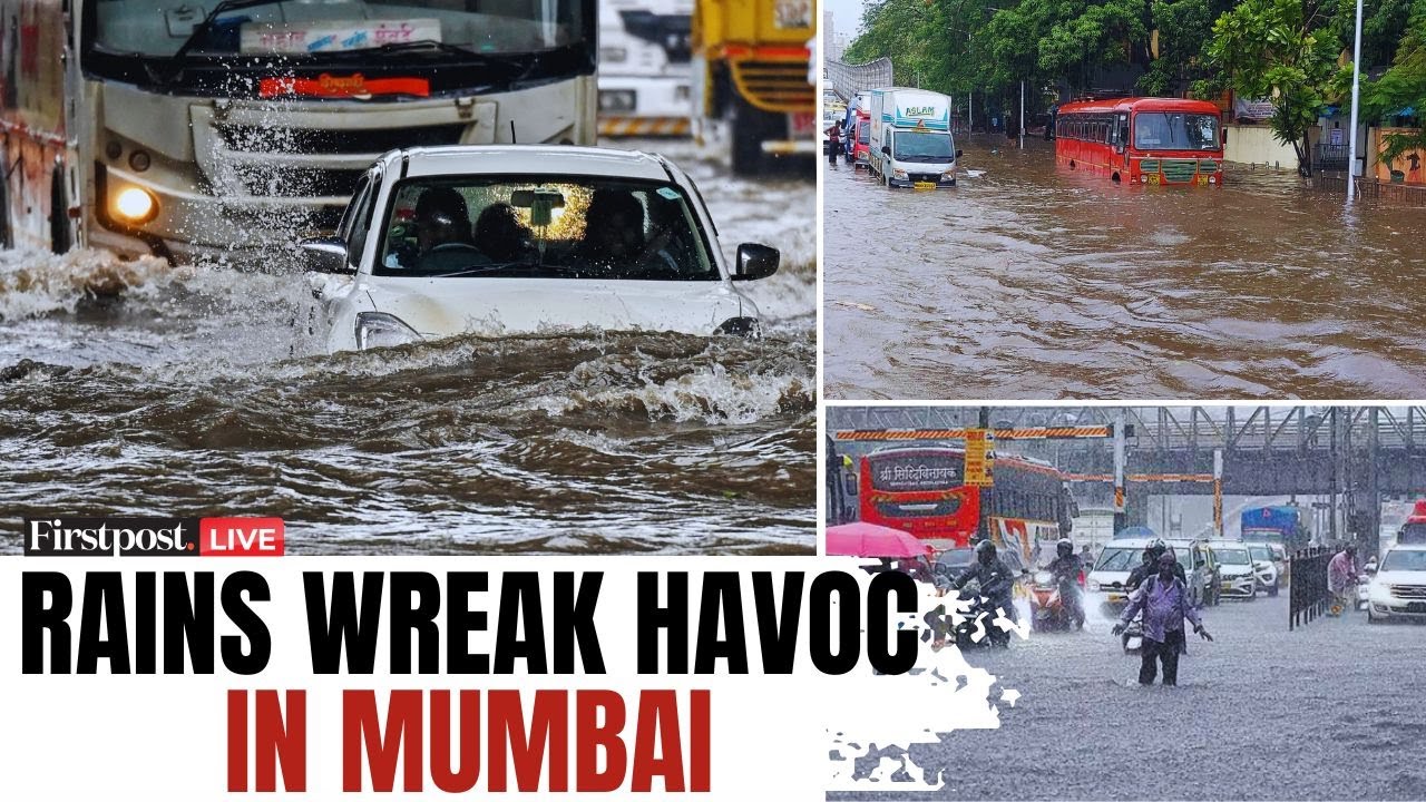 Mumbai Rains LIVE Updates: Heavy Rains Batter Mumbai; School, Colleges Shut | Mumbai Traffic Jams