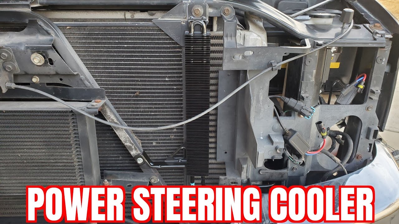 2005 GMC Sierra 2500HD - Power Steering Cooler Install
