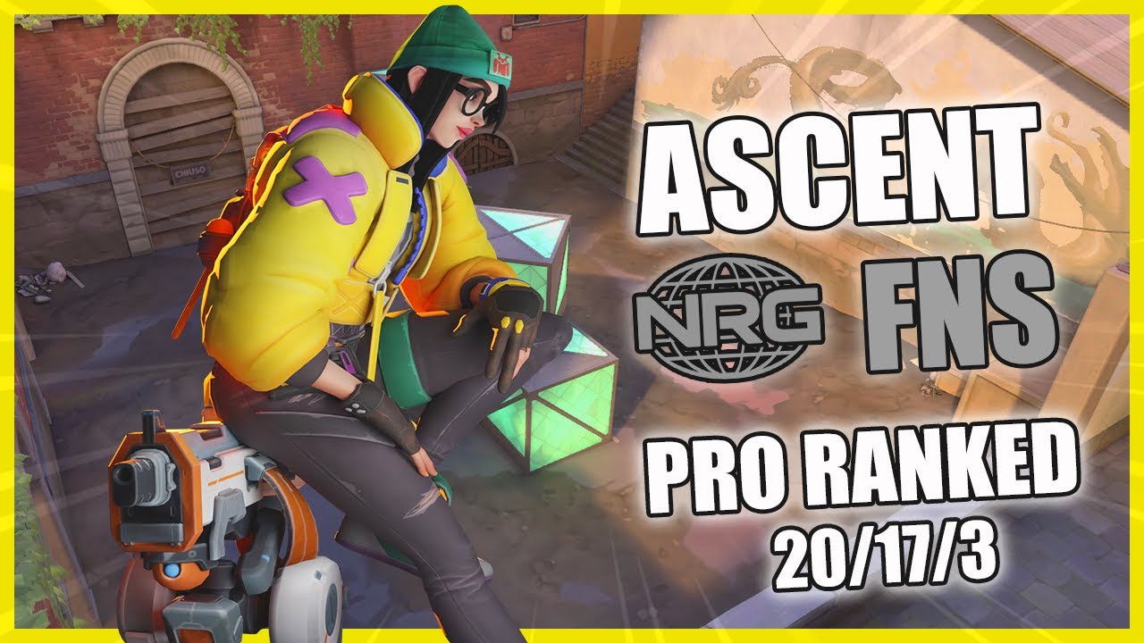 NRG FNS Killjoy Ascent | Valorant Pro Vod Ranked Gameplay