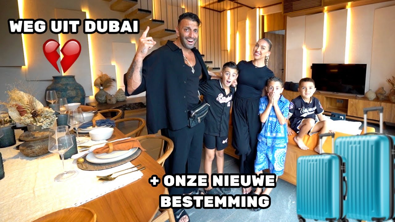 WE HEBBEN BESLOTEN OM DUBAI TE VERLATEN.. 😢 | #1011