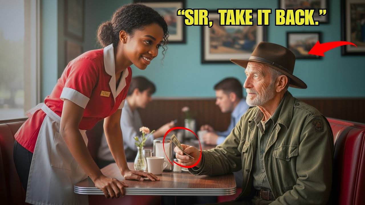 The Billionaire CEO Tipped the Black Waitress $5 to Test Her — Her Answer Made Him Rewrite His Will
