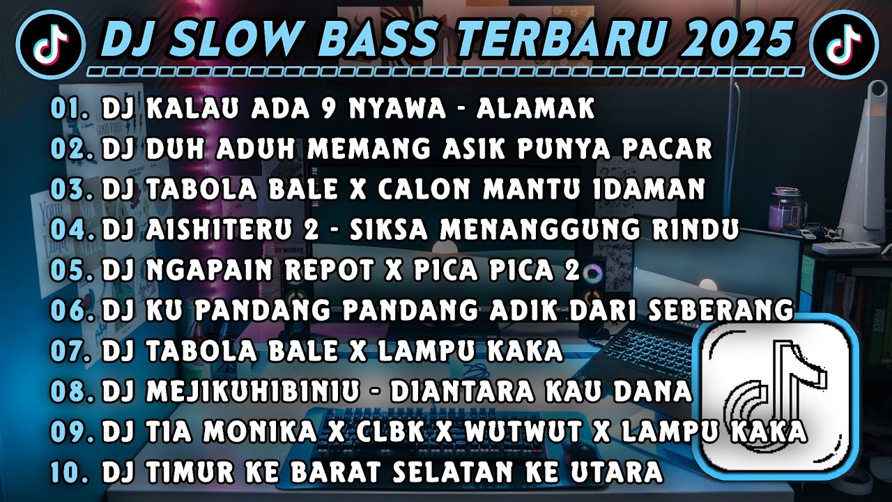 DJ SLOWBASS TERBARU 2025 || DJ KALAU ADA 9 NYAWA - ALAMAK || DJ DUH ADUH MEMANG ASIK PUNYA PACAR