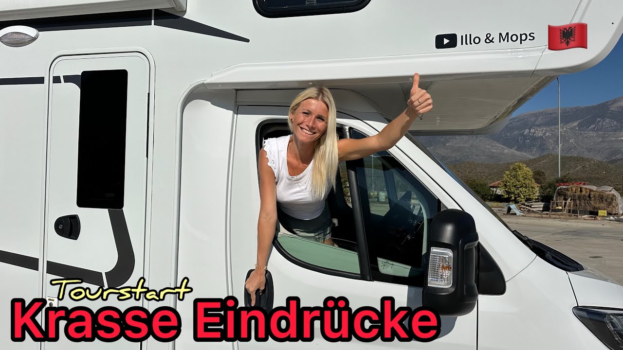 Neues Abenteuer Albanien beginnt 🇦🇱 Krasse Eindrücke 😳 Albanien Tour #1