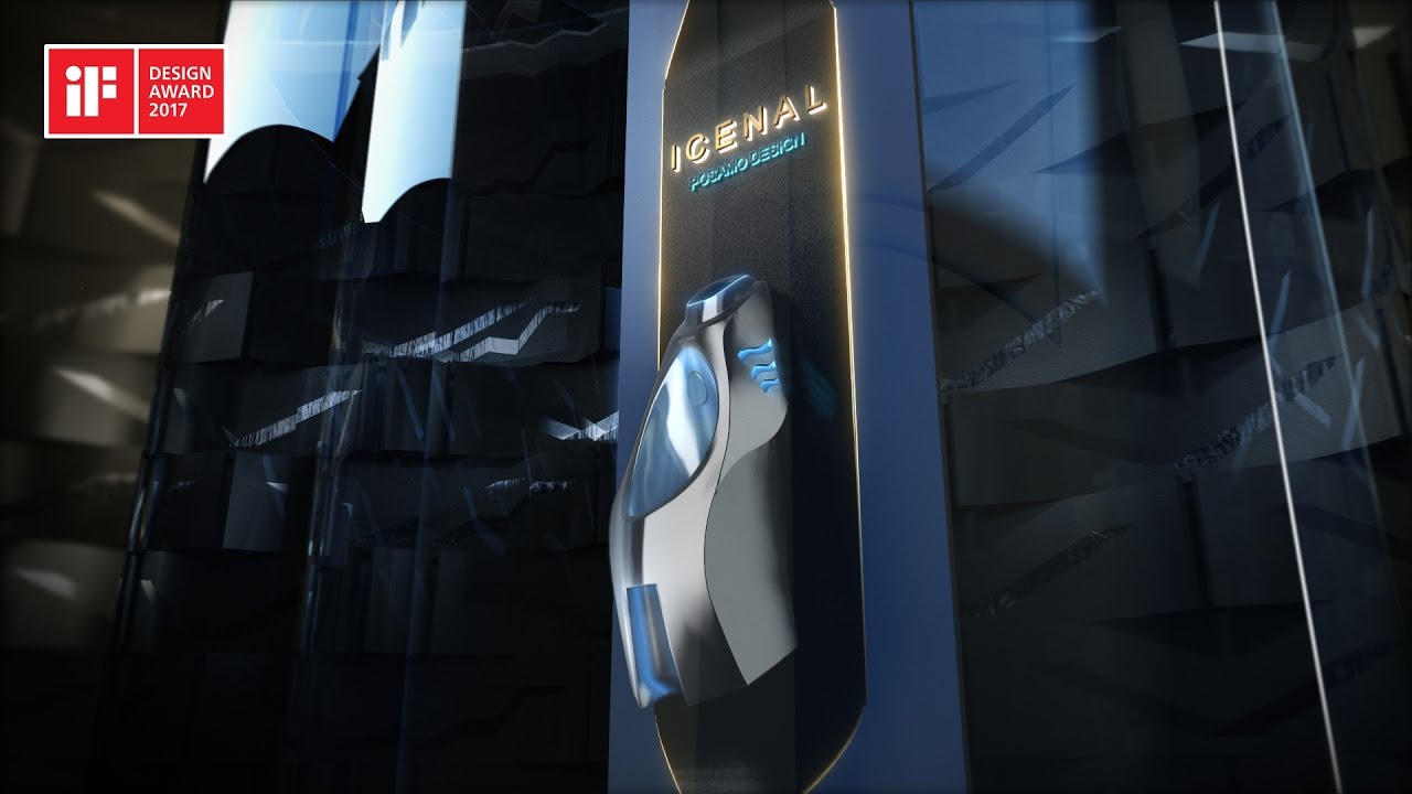 ICENAL Smart Urinal by POSAMO Design