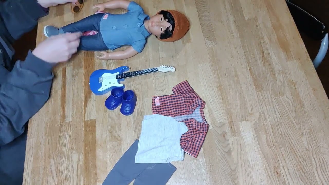 unboxing our Generation boy doll and dress up. #ogdoll #ourgenerationdoll #ourgenerationdolls