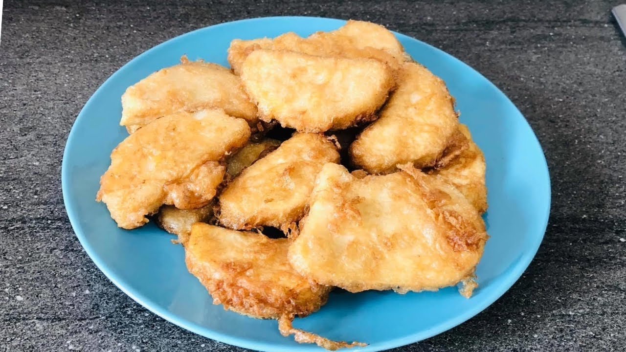 EGG COATED YAM FRIES RECIPE | EGG FRIED YAM