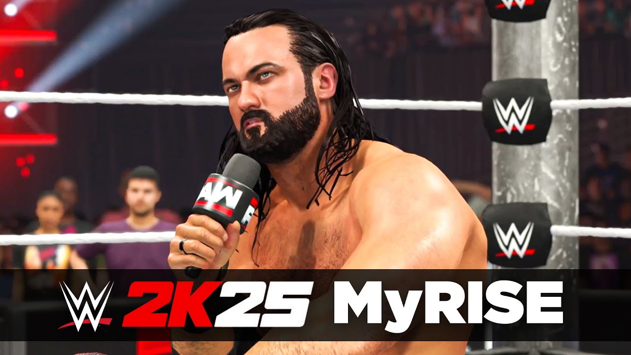 WWE 2K25 MyRISE - DREW McINTYRE CALLS OUT CM PUNK!
