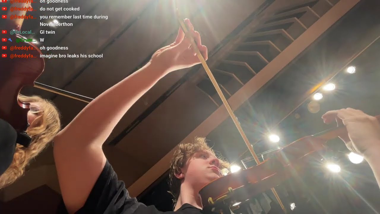 Streaming my Orchestra Concert