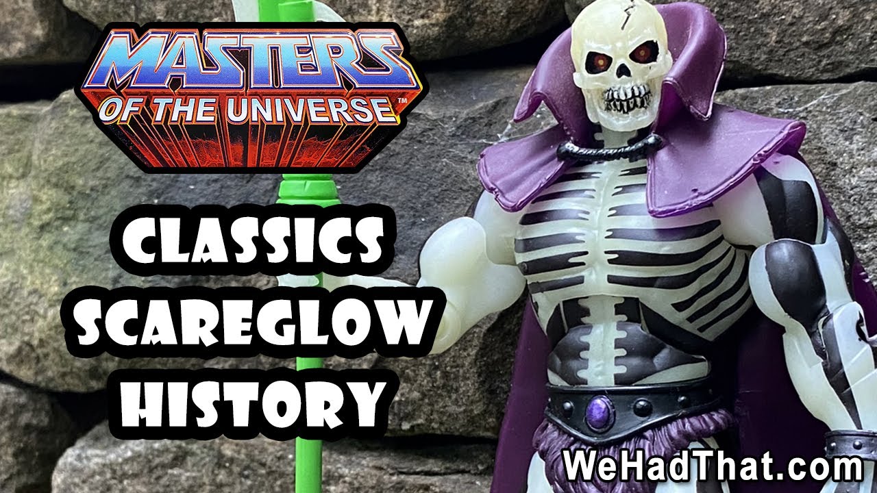 Scare Glow Masters of the Universe 2009 Classics Scareglow Action Figure Review MOTU