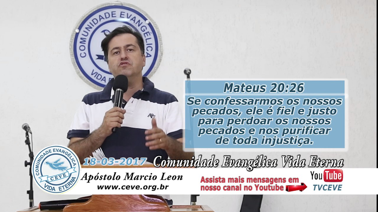 TV CEVE Alimento Di&aacute;rio com Ap&oacute;stolo M&aacute;rcio Leon 18-03-2017