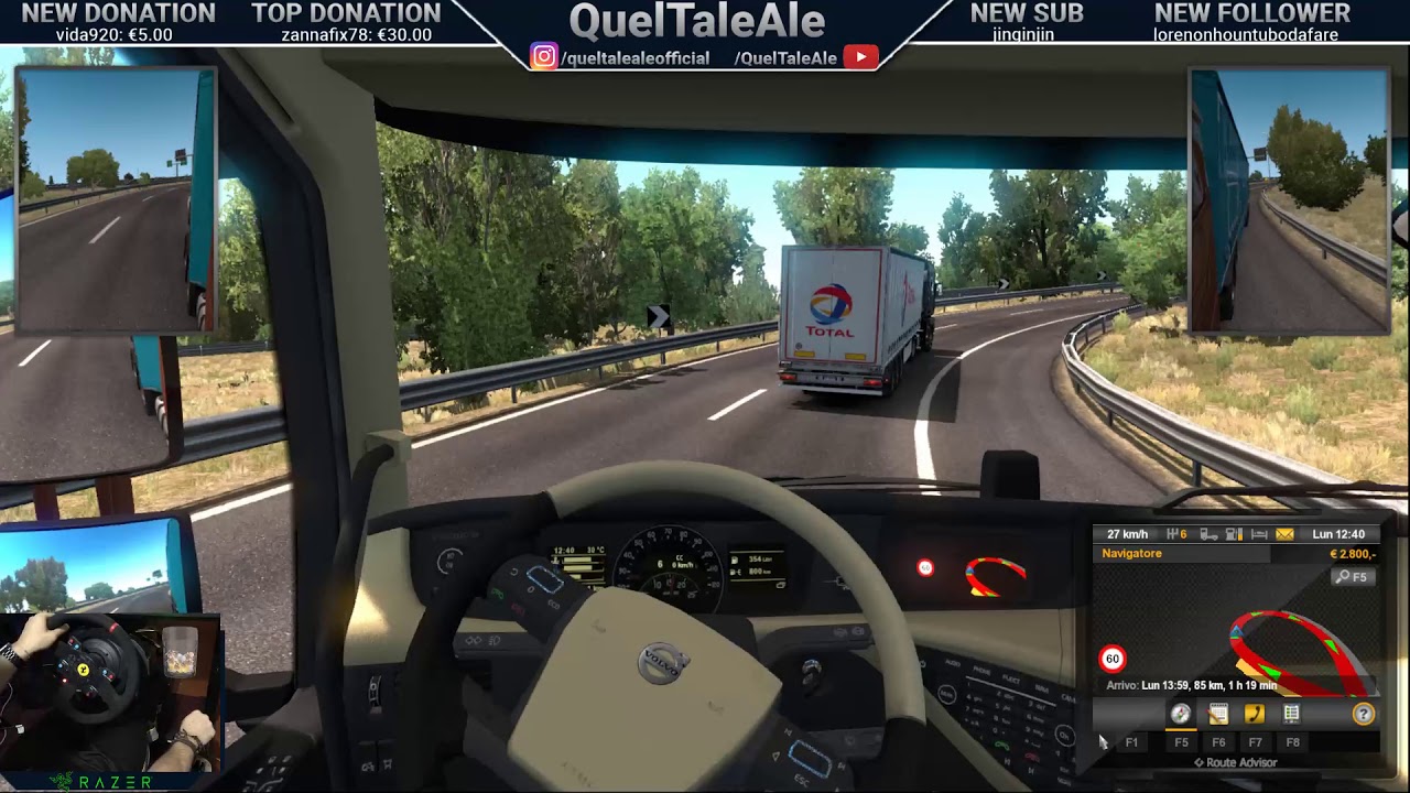 SI RIPARTE || Euro Truck Simulator 2 - Gameplay ITA - T300 + TH8A - LIVE#09 | Open BETA