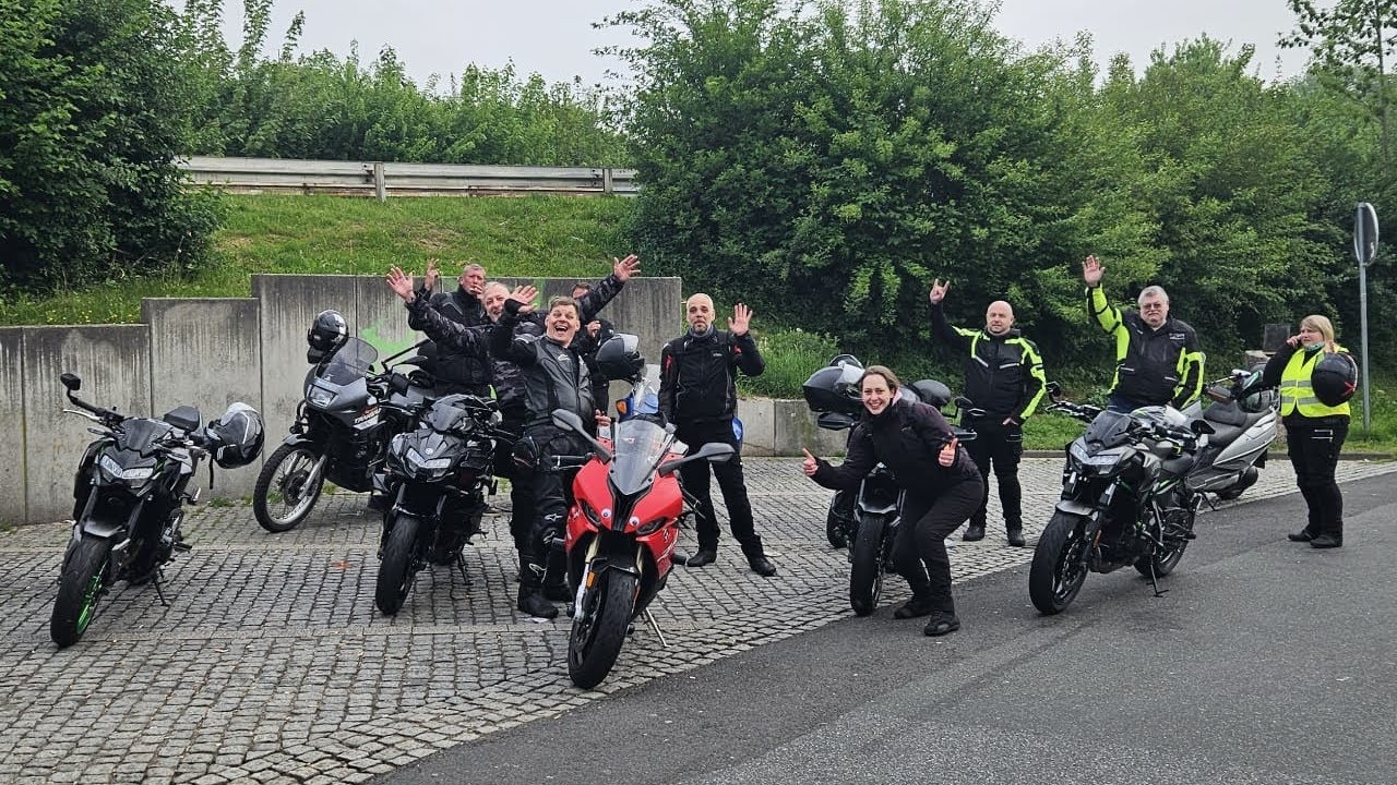 Mit den Bikerbuddies in die Eifel