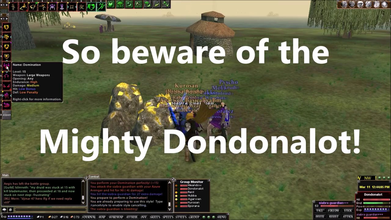 CAMP CLEARING #2 + DINGING 50! DAOC Uthgard! DonnyDAOC!