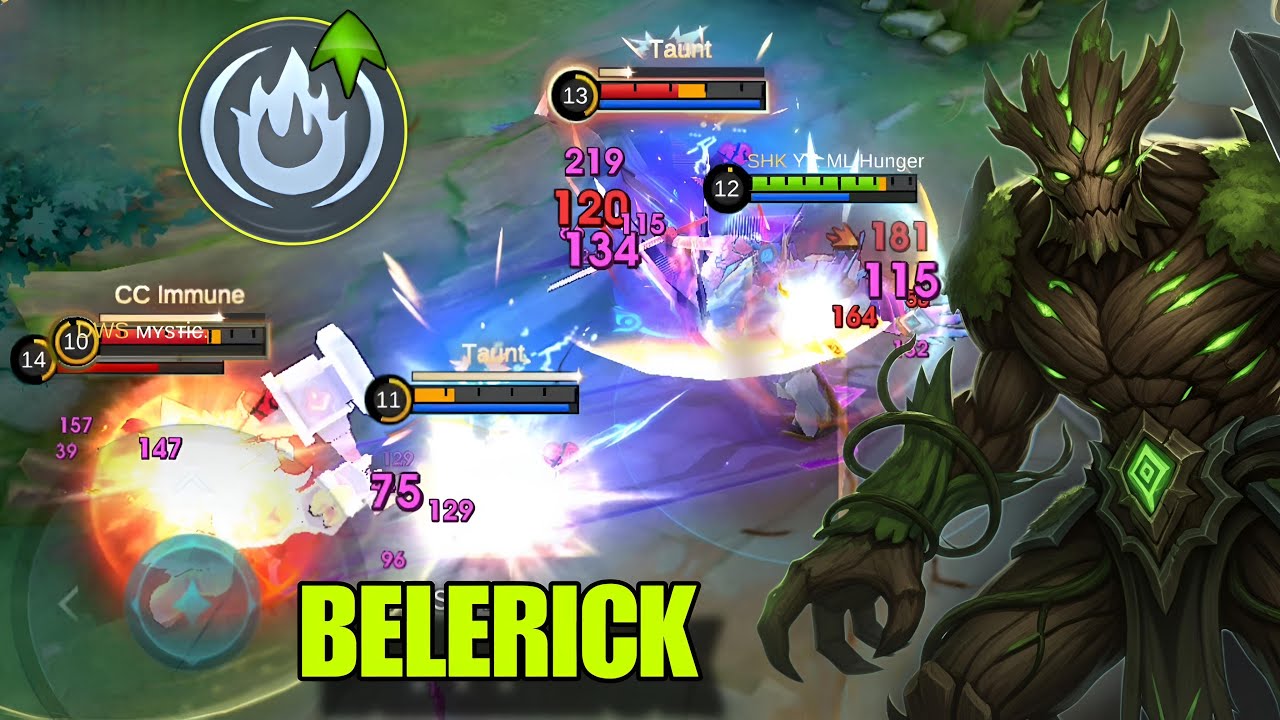 BELERICK BEST TANK BUILD FOR INTENSE  GAME!!🔥 BELERICK BEST BUILD 2025 | - mobile legends
