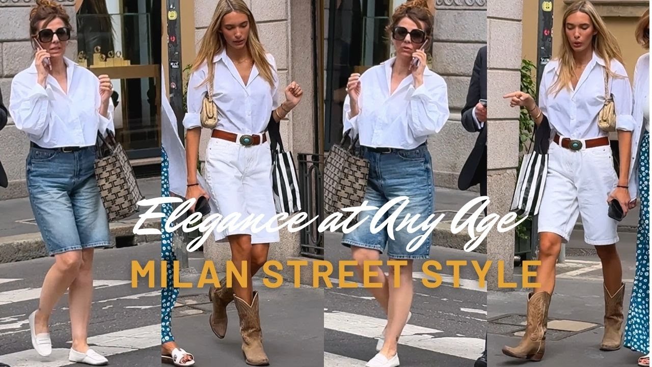 🩵Chic & Casual: Milan Summer Outfits You’ll Want to Copy