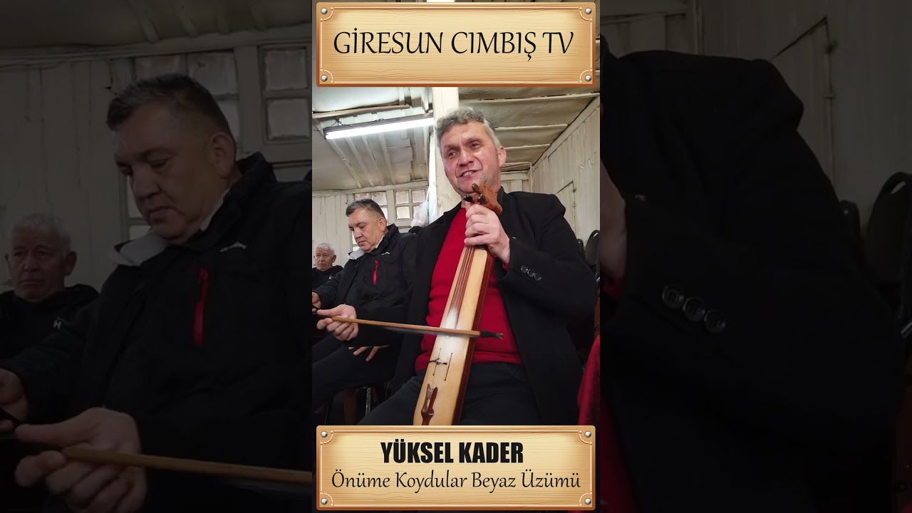 Yüksel Kader | Önüme Koydular Beyaz Üzümü | #canlı #giresun
