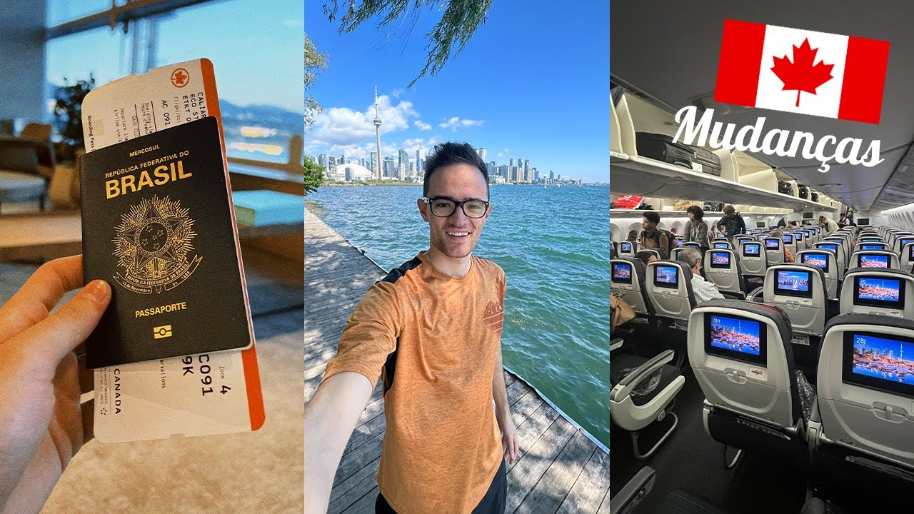 MUDANÇA PARA O CANADÁ E PRIMEIRA SEMANA EM TORONTO 🇨🇦
