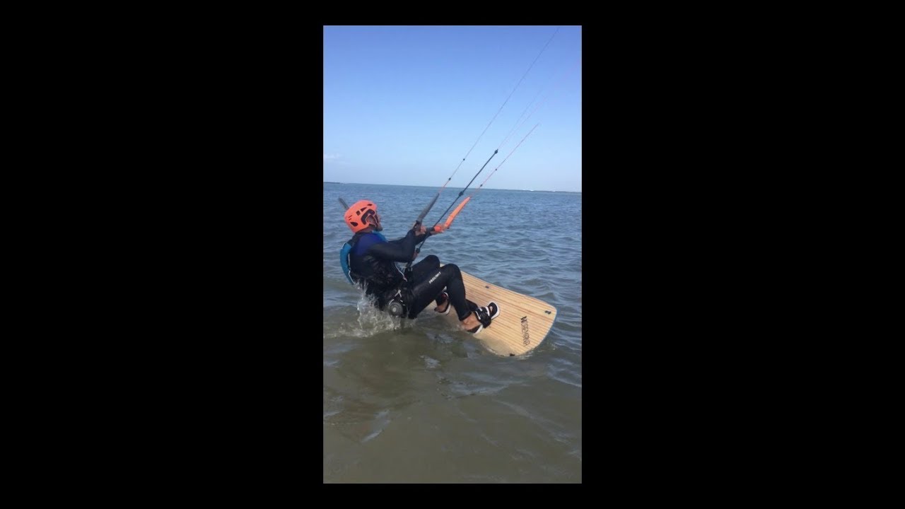 La relance / ressource après le waterstart en kitesurf