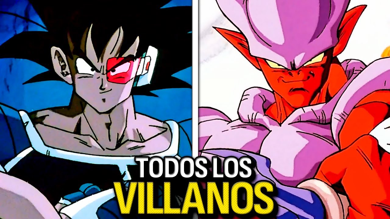 Todos Los VILLANOS en las Películas de DRAGON BALL Z