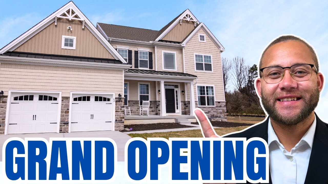 PHENOMENAL New Construction Homes In Delaware's Newest Community