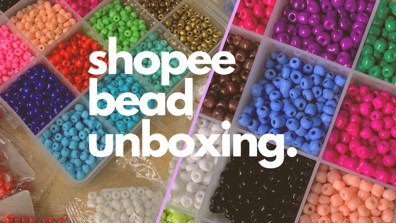 Shopee Bead Unboxing (Philippines) ✨ | Yamyam Cabaron