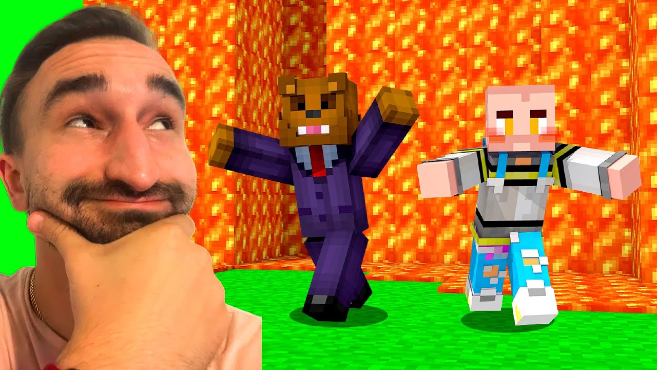 Minecraft, НО ЛАВА ПРЕСЛЕДУЕТ ЗА ВАМИ ВЕЗДЕ...