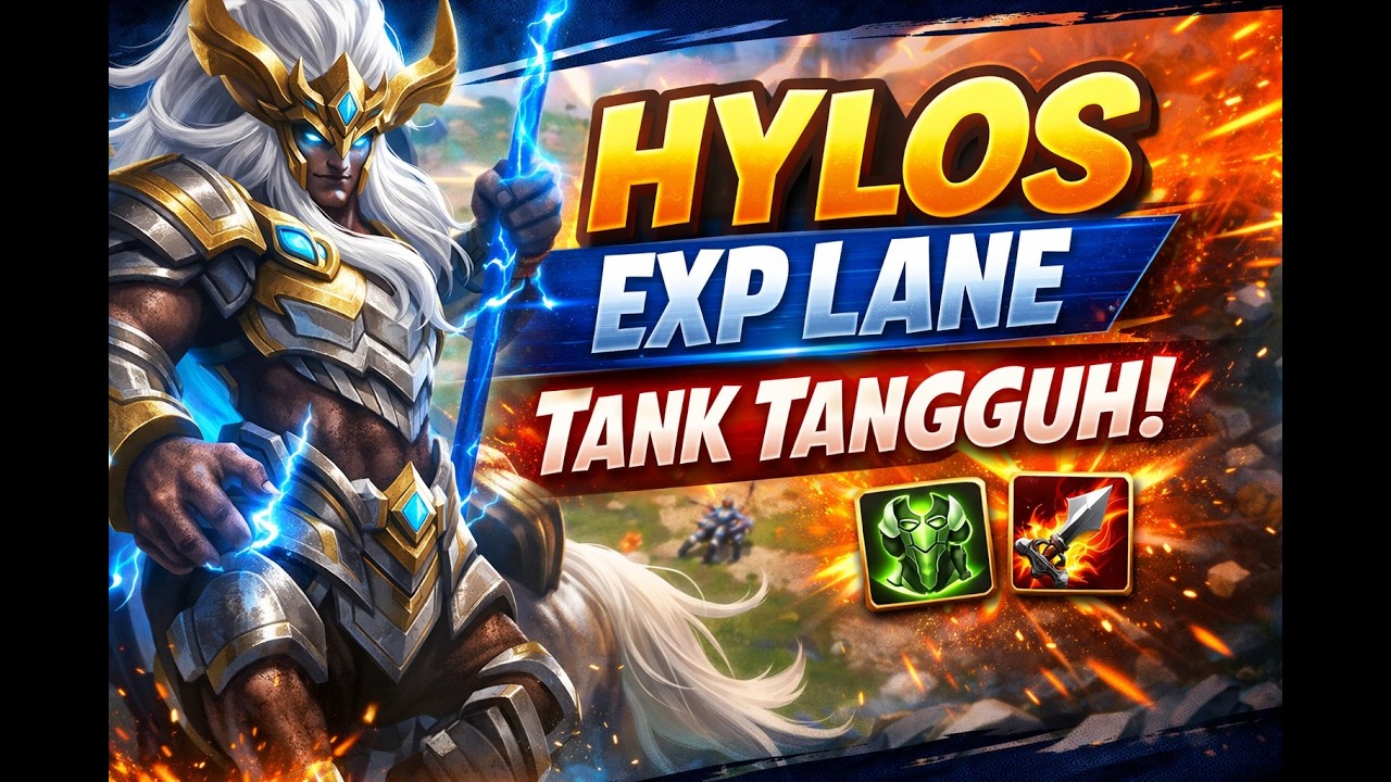 Hylos Exp Lane: Tank Tangguh di Early Game!