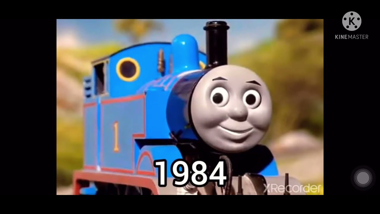 Evolution of Thomas the tank engine