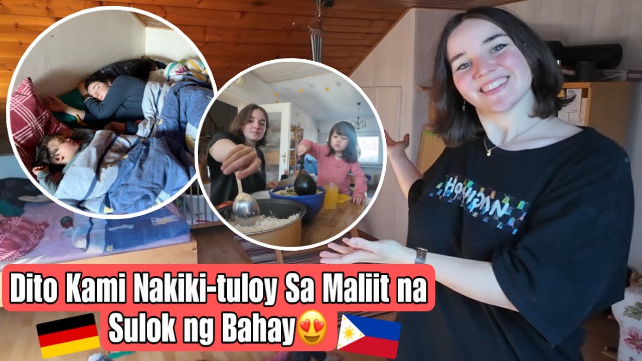 Dito Kami Nakikituloy at natutulog Sa Itahas na bahagi ng Bahay ng Kanyang Magulang dito Sa Germany.