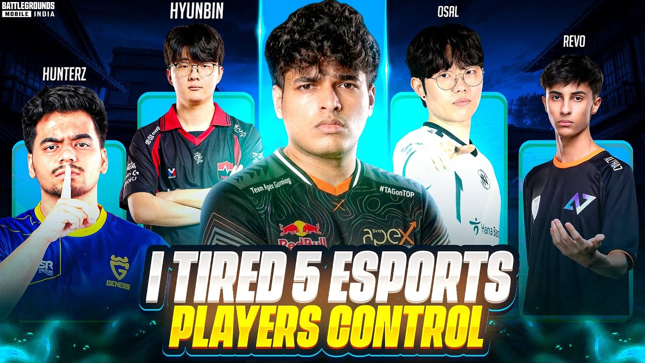 I Tried 5 Esports Player Controls in BGMI | 99% Players Shocked 💀