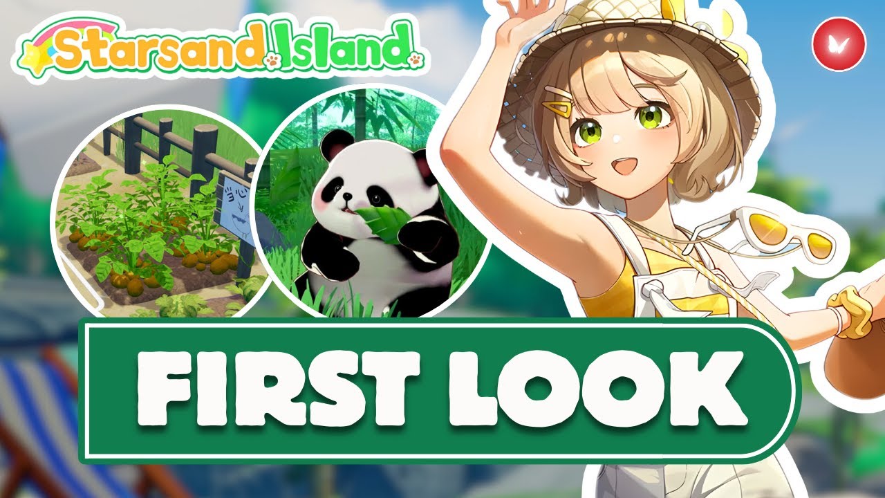 FIRST LOOK AT STARSAND ISLAND - GHIBLI STYLE LIFE SIMULATION GAME!