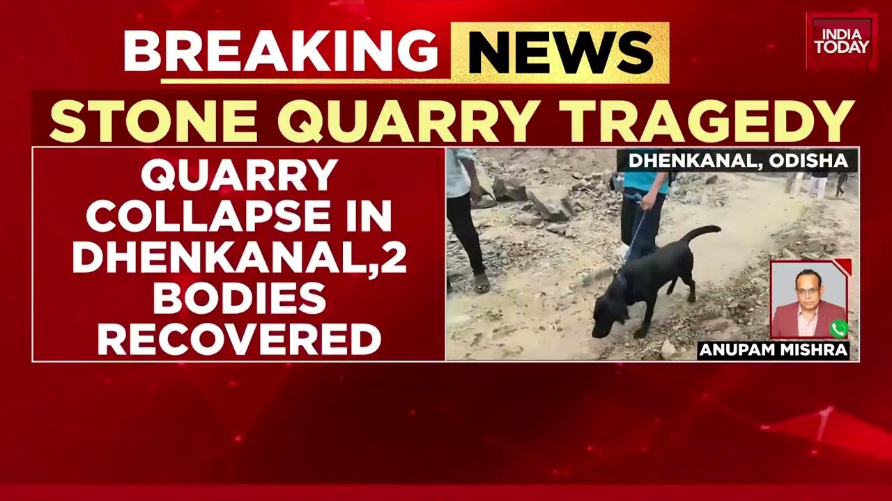 Odisha News: Rock Collapse At Odisha Stone Quarry Kills, 2 Bodies Recovered | India Today
