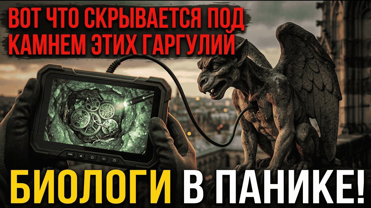 Зачем полиция УДАЛЯЕТ видео с движущейся ГАРГУЛЬЕЙ?