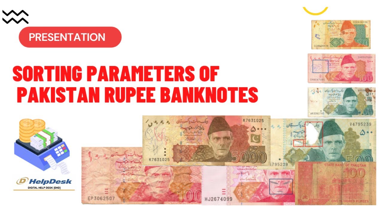 Machine Fitness Sorting Parameters of Pakistan Rupee Banknotes   [DIGITAL HELP DESK]