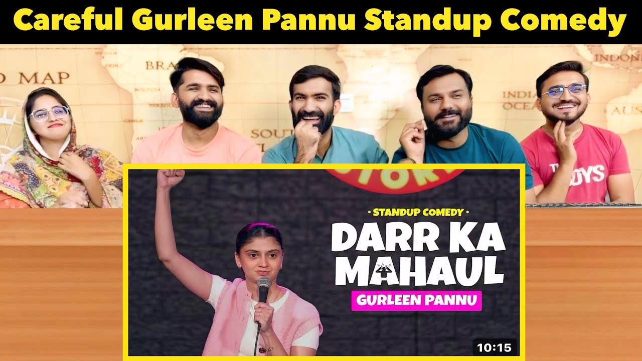 Reaction On Careful | Gurleen Pannu | Standup Comedy
