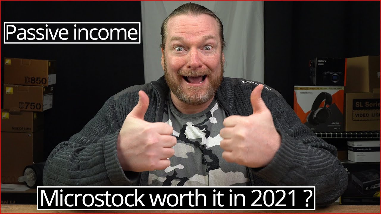 Passive income - Microstock worth it in 2021