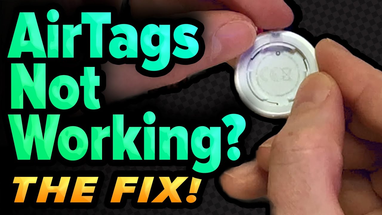 AirTags Not Working? Here's The Fix!