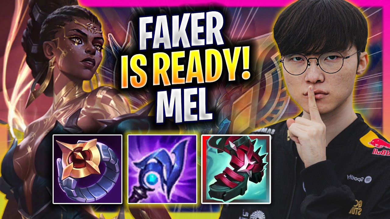 FAKER IS READY TO PLAY MEL! - T1 Faker Plays Mel Mid vs Ahri! | Season 2026