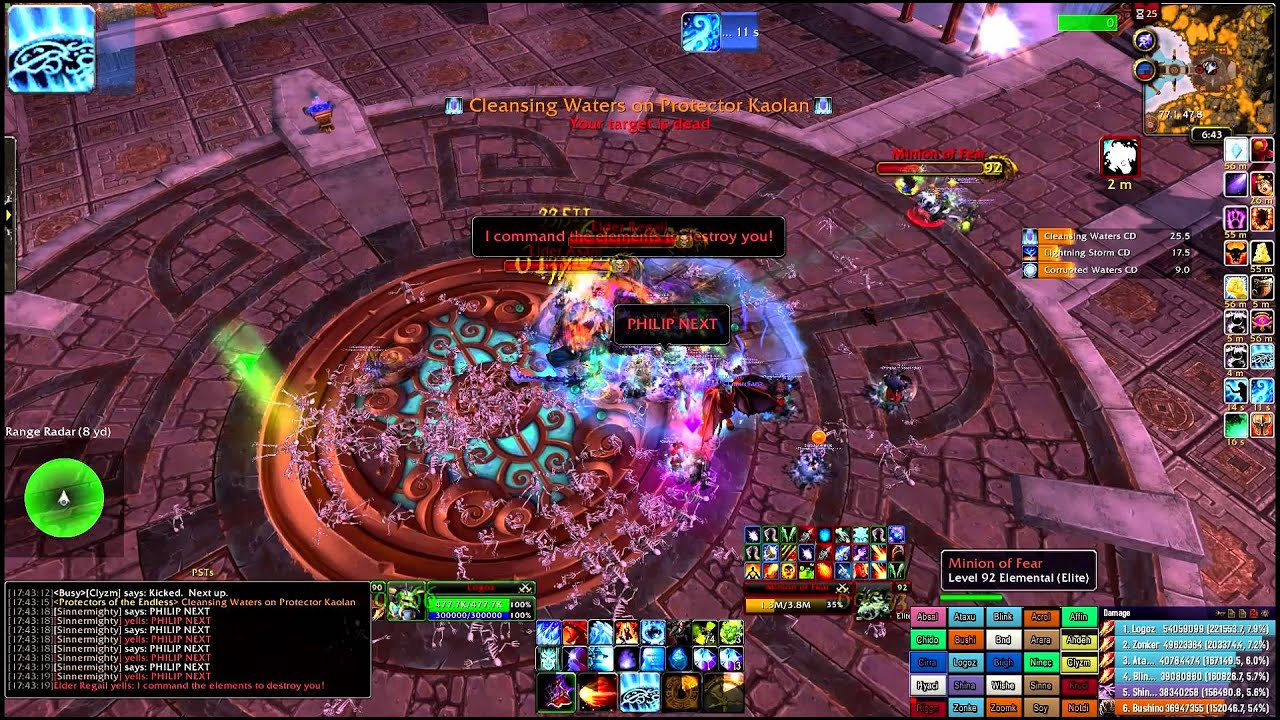 Blood Legion vs Heroic Protectors of the Endless 25M - World First (Mage PoV)