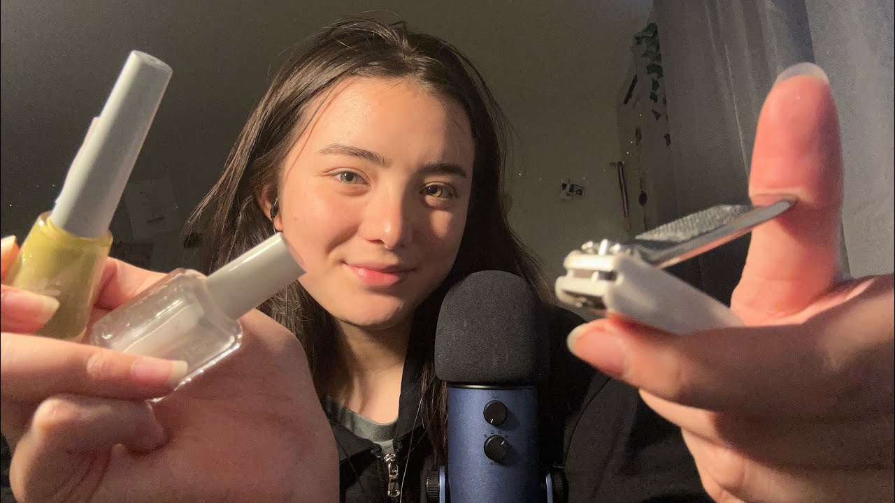 Doing your Nails ASMR 